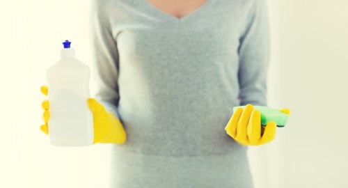 Clean and refreshed carpet fibers after deep cleaning
