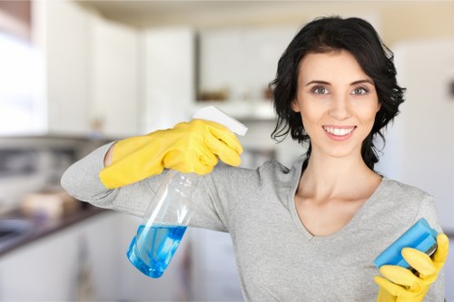 Freshly cleaned carpet fibers in a Surbiton property