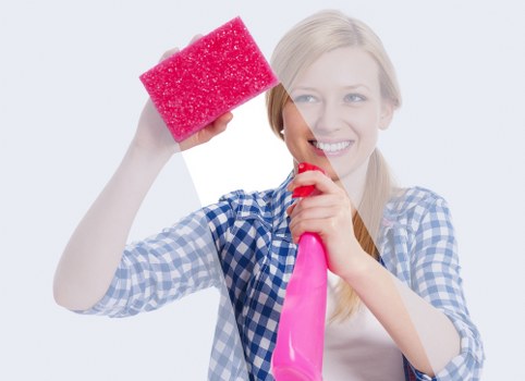 Upholstery stain cleaning on a sofa in Surbiton